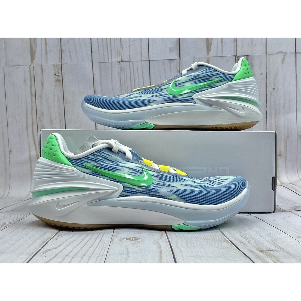 Nike Air Zoom GT Cut 2 Leche Blue Green Glow Size 8 / Women's 9.5 DJ6061-4